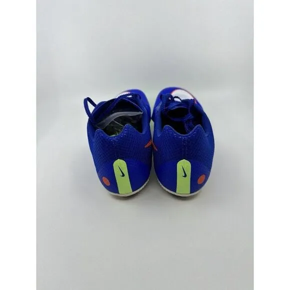 Nike Zoom Rival Sprinter Track Spikes Racer Blue Lime DC8753-401 Men's Size 9