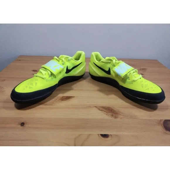 Nike Zoom Rotational 6 Track Throwing Shoes Volt Mens Size 6.5 / Women Size 8