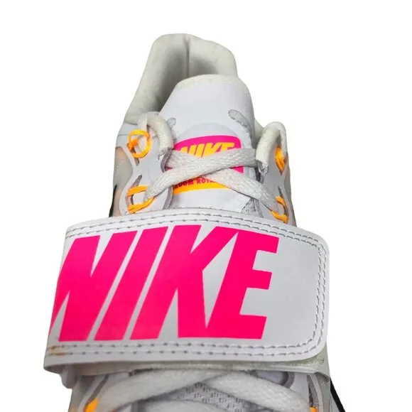 Nike Zoom Rotational 6 White Hyper Pink Mens Throwing Shoes Size 9 685131 102