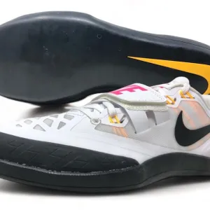Nike Zoom Rotational 6 White Hyper Pink Mens Throwing Shoes Size 9 685131 102
