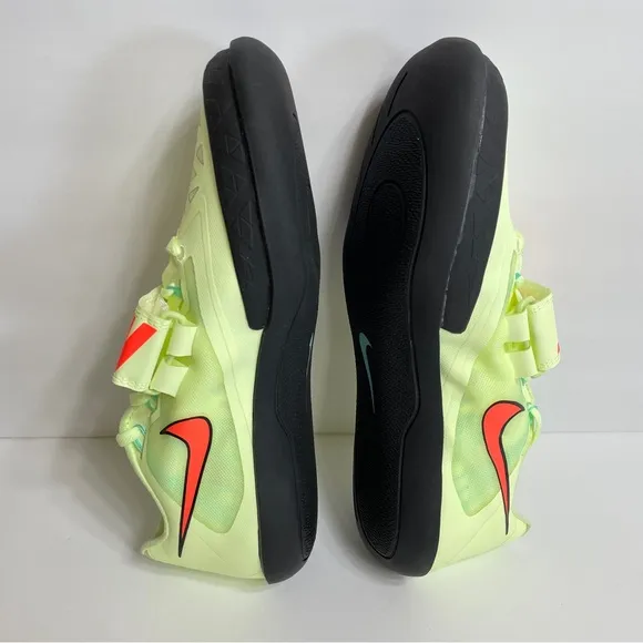 Nike Zoom SD 4 Track &amp; Field Throwing Shoes Barely Volt 685135-700 Men's Size 9