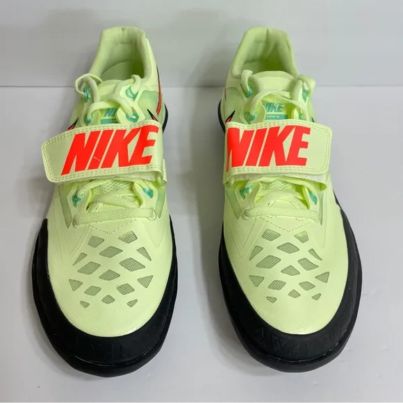 Nike Zoom SD 4 Track &amp; Field Throwing Shoes Barely Volt 685135-700 Men's Size 9