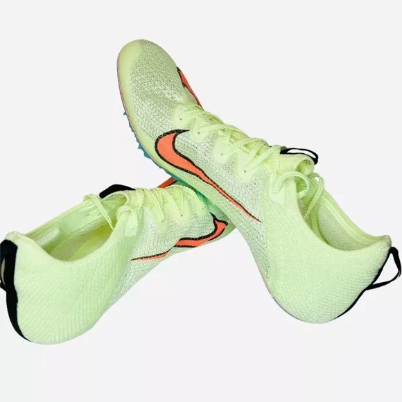Nike Zoom Superfly Elite 2 Barely Volt Track Spikes CD4382-700 Mens Size 14