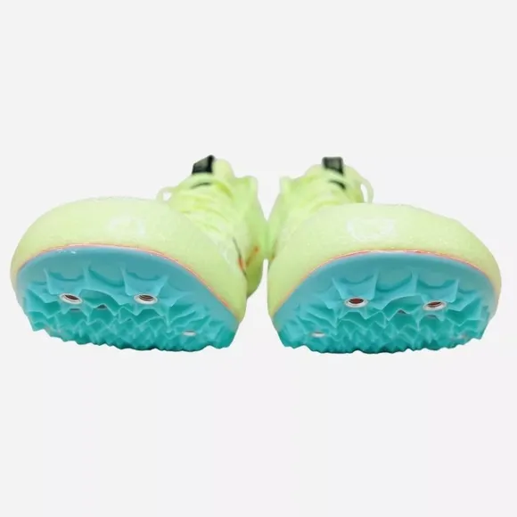 Nike Zoom Superfly Elite 2 Barely Volt Track Spikes CD4382-700 Mens Size 14