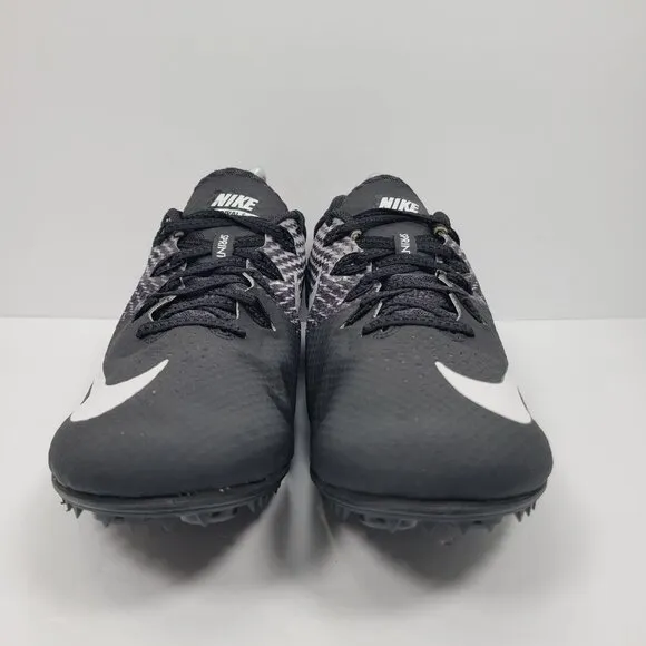 Nike Zoom Superfly Elite Men's Black White Spikes Shoes 835996-017 US SZ 12