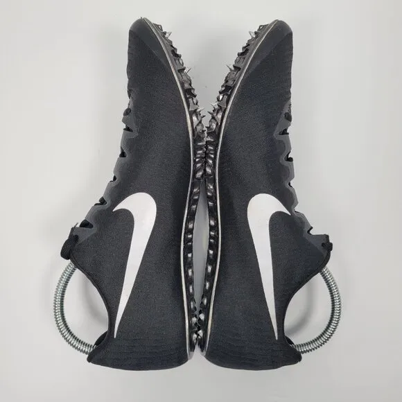 Nike Zoom Superfly Elite Men's Black White Spikes Shoes 835996-017 US SZ 12