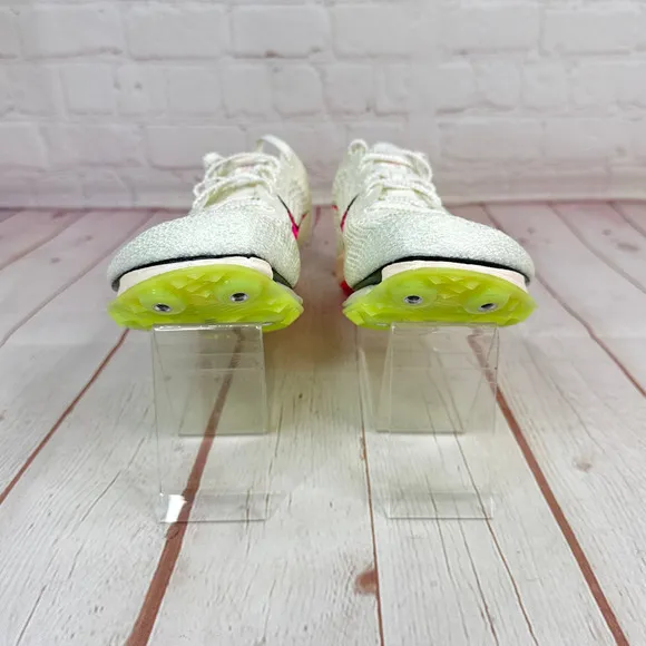 Nike Zoom Victory Sail Lemon Pink Track &amp; Field Spikes Shoes Size 12 CD4385-101