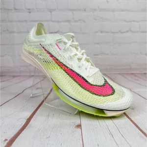 Nike Zoom Victory Sail Lemon Pink Track &amp; Field Spikes Shoes Size 12 CD4385-101