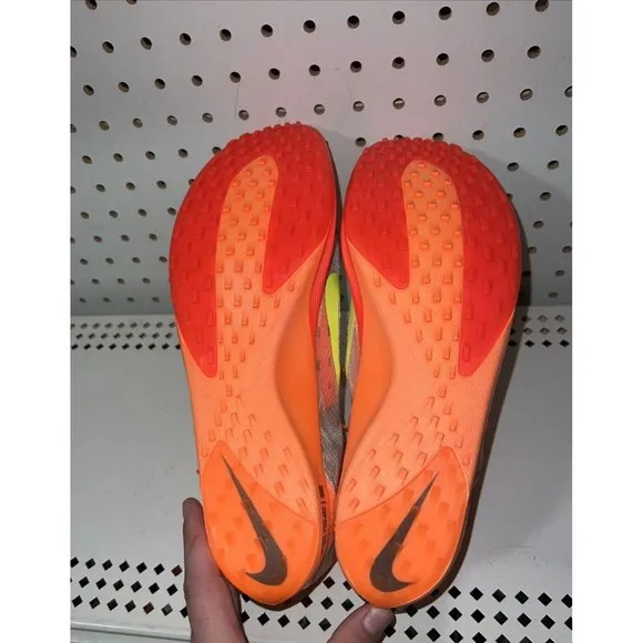 Nike Zoom Victory Waffle 5 Mens Cross Country Distance Spikes Size 12.5 Orange