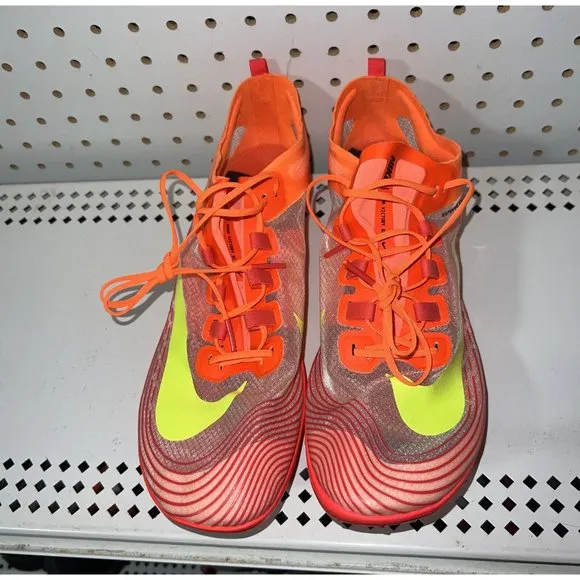 Nike Zoom Victory Waffle 5 Mens Cross Country Distance Spikes Size 12.5 Orange