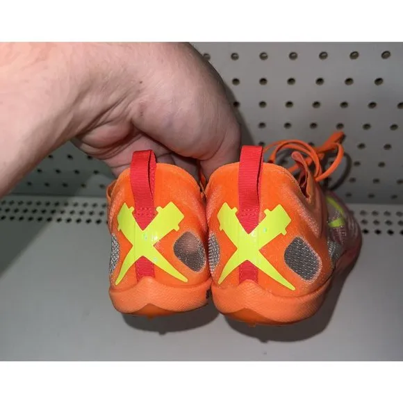 Nike Zoom Victory Waffle 5 Mens Cross Country Distance Spikes Size 12.5 Orange