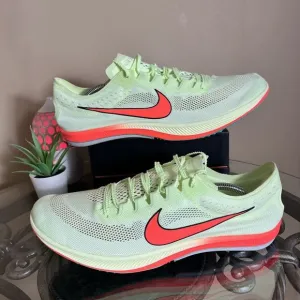 Nike Zoom X Dragonfly Track Shoes Barely Volt/Hyper Orange CV0400-700 Mens Sz 13