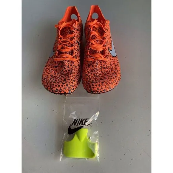 Nike Zoom Dragonfly 2 Orange Black Electric Pack Track Spikes FV2326-900 Sz 7.5