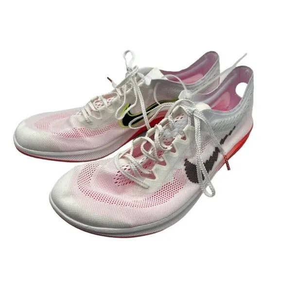 Nike ZoomX Dragon Fly White Track Shoes Rawdacious DJ5255-100, Men's Size 14