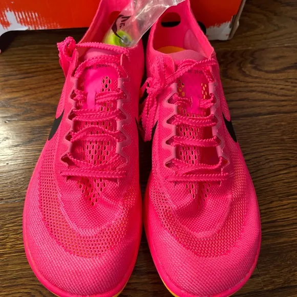 Nike Zoomx Dragonfly Hyper Pink Spike Track Shoes Mens Size 11 CV0400-600 No Lid