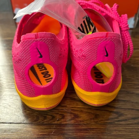 Nike Zoomx Dragonfly Hyper Pink Spike Track Shoes Mens Size 11 CV0400-600 No Lid