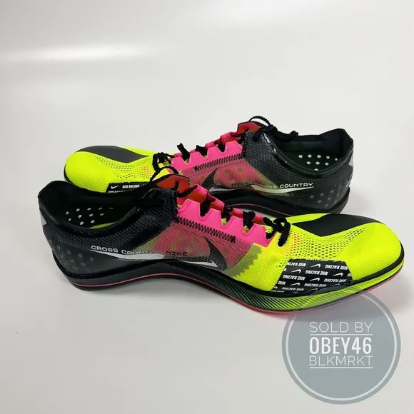 Nike ZoomX Dragonfly Volt Hyper Pink Men's Track &amp; Field Shoes DX7992-700 11.5