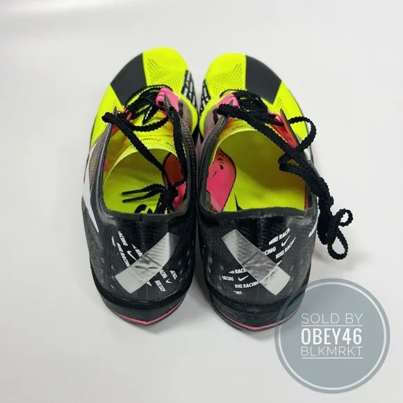 Nike ZoomX Dragonfly Volt Hyper Pink Men's Track &amp; Field Shoes DX7992-700 11.5