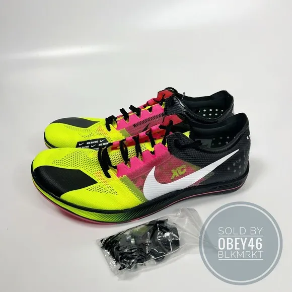 Nike ZoomX Dragonfly Volt Hyper Pink Men's Track &amp; Field Shoes DX7992-700 11.5
