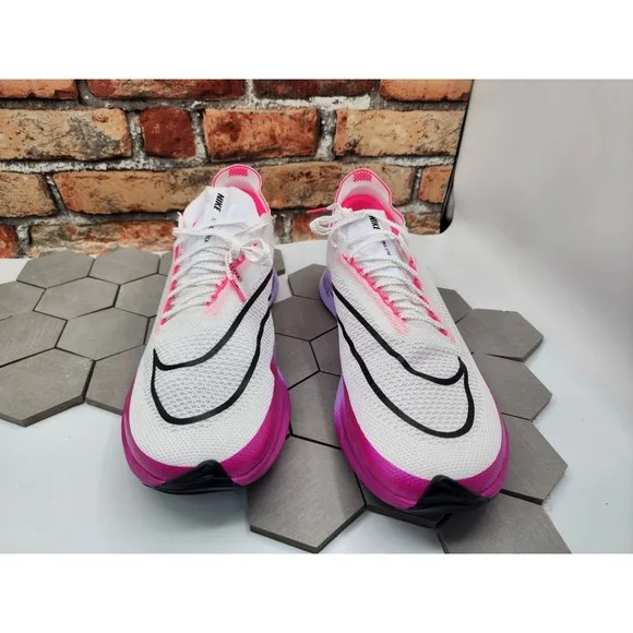 Nike ZoomX Streakfly 'White Vivid Grape' Running Shoes Men's Size 14