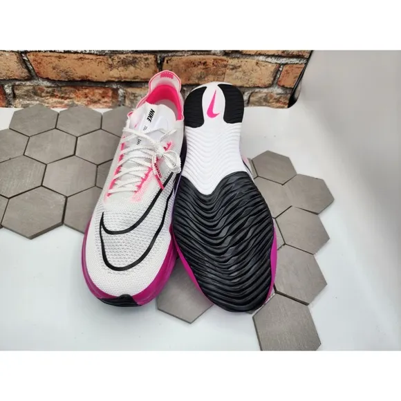 Nike ZoomX Streakfly 'White Vivid Grape' Running Shoes Men's Size 14