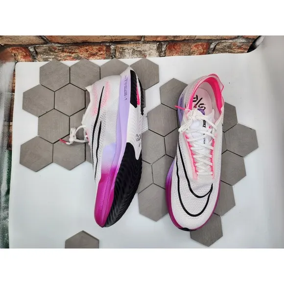 Nike ZoomX Streakfly 'White Vivid Grape' Running Shoes Men's Size 14