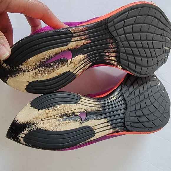 Nike ZoomX Vaporfly NEXT% 2 By You Racing Sneakers Women Sz 8 Lightweight Purple