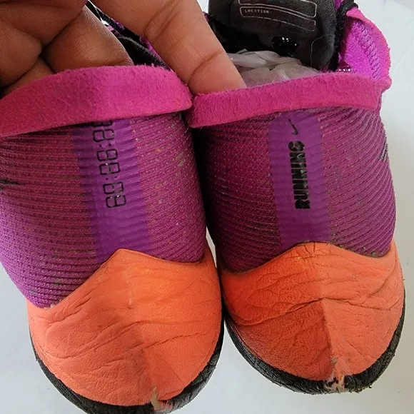 Nike ZoomX Vaporfly NEXT% 2 By You Racing Sneakers Women Sz 8 Lightweight Purple