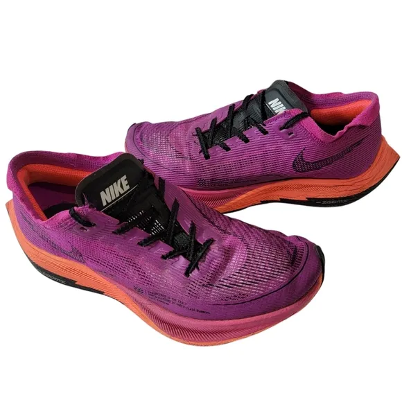 Nike ZoomX Vaporfly NEXT% 2 By You Racing Sneakers Women Sz 8 Lightweight Purple