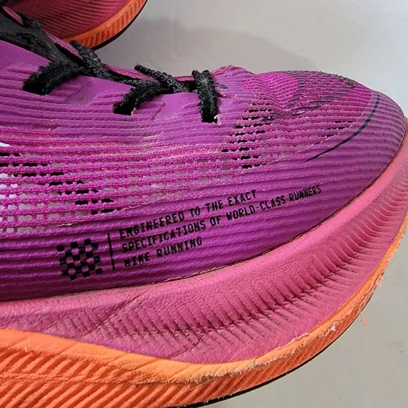 Nike ZoomX Vaporfly NEXT% 2 By You Racing Sneakers Women Sz 8 Lightweight Purple