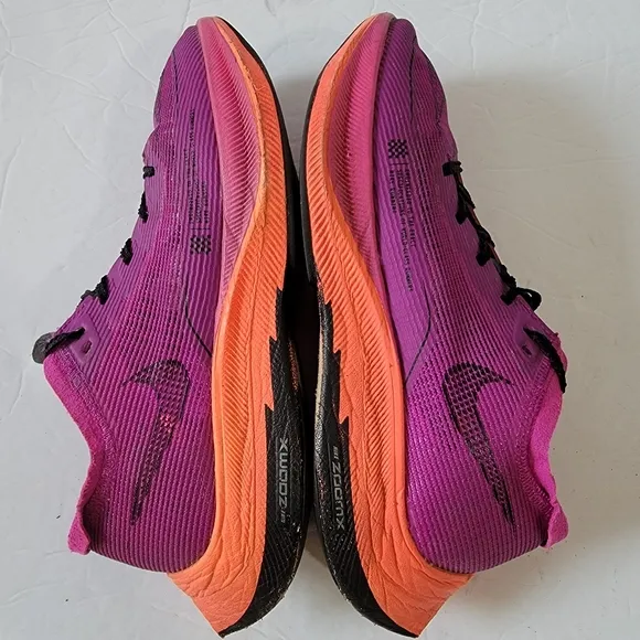 Nike ZoomX Vaporfly NEXT% 2 By You Racing Sneakers Women Sz 8 Lightweight Purple