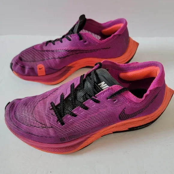Nike ZoomX Vaporfly NEXT% 2 By You Racing Sneakers Women Sz 8 Lightweight Purple