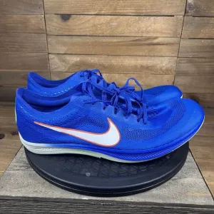 Nike Men’s Size 13 ZoomX DragonFly Track Spikes Blue Lace Up Shoes CV0400-400