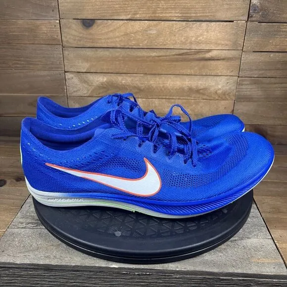 Nike Men’s Size 13 ZoomX DragonFly Track Spikes Blue Lace Up Shoes CV0400-400