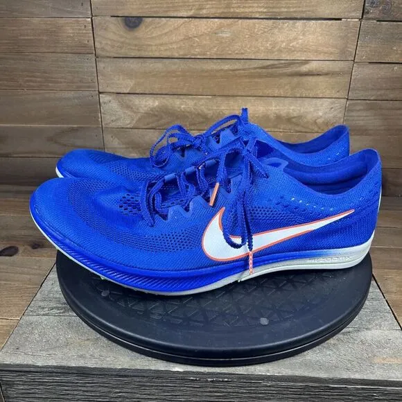 Nike Men’s Size 13 ZoomX DragonFly Track Spikes Blue Lace Up Shoes CV0400-400