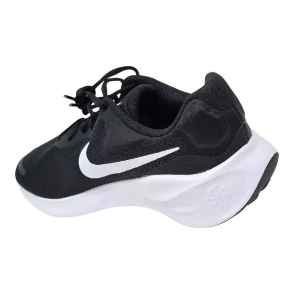 Nike Revolution 7 Wide Men's Size's Black White Running Sneakers FB8501 002