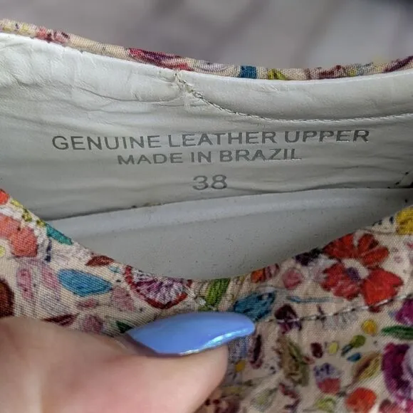 Nina Gelardi Floral Zip Up Spikeless Golf Shoes