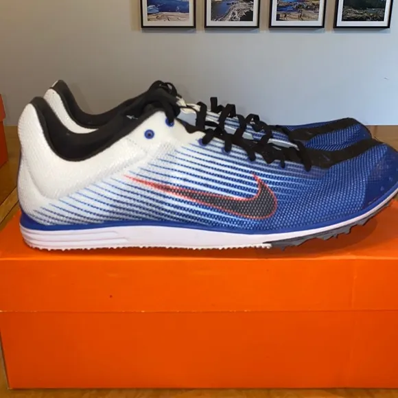 NWB!! Rare Vintage Nike Zoom Rival Distance 4 Track &amp; Field Spike Shoes Size 12