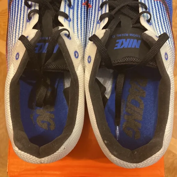NWB!! Rare Vintage Nike Zoom Rival Distance 4 Track &amp; Field Spike Shoes Size 12