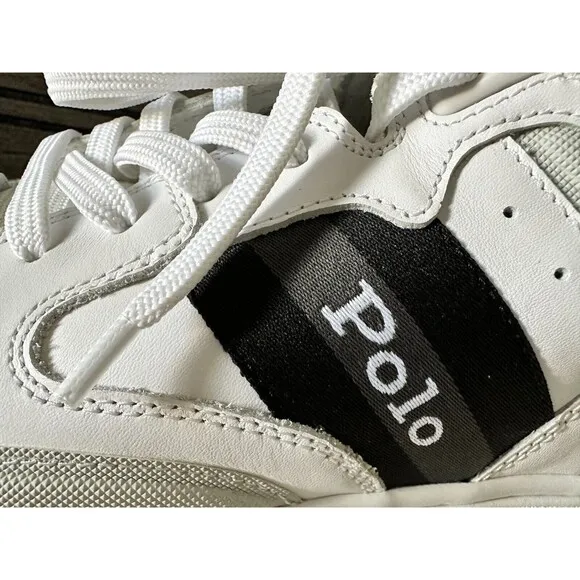 NWOB Polo Ralph Lauren MEN'S SHOES 9.5 Court Mid Pro Trainer