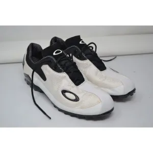 Oakley‎ Cipher Nanospike Golf Shoes Men's - Black / White - Size 8