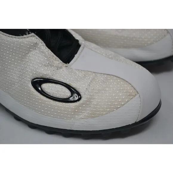 Oakley‎ Cipher Nanospike Golf Shoes Men's - Black / White - Size 8