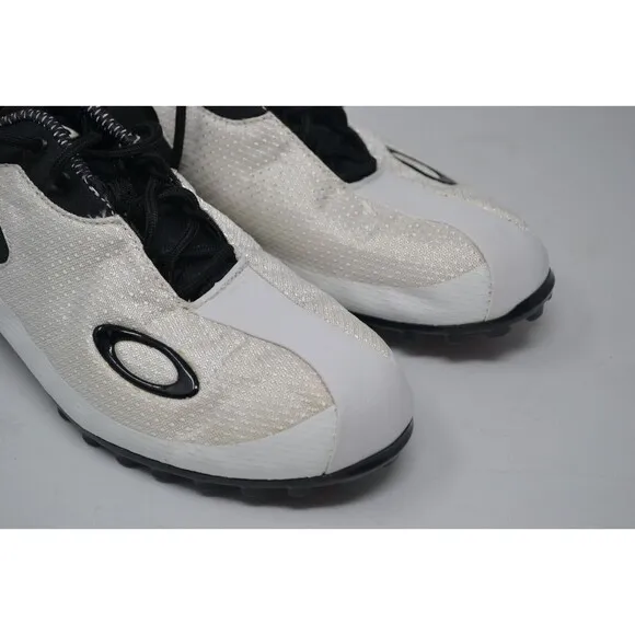 Oakley‎ Cipher Nanospike Golf Shoes Men's - Black / White - Size 8