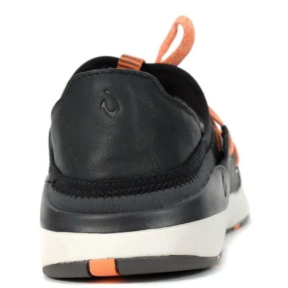 OluKai Women’s Miki Li’ Pavement/Black Quick-Drying Outdoor Shoes Size 11