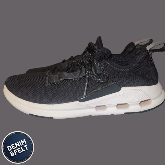 On Cloud Womens Cloudeasy Running Athletic Shoes | Black/White | PRELOVED 🖤👟