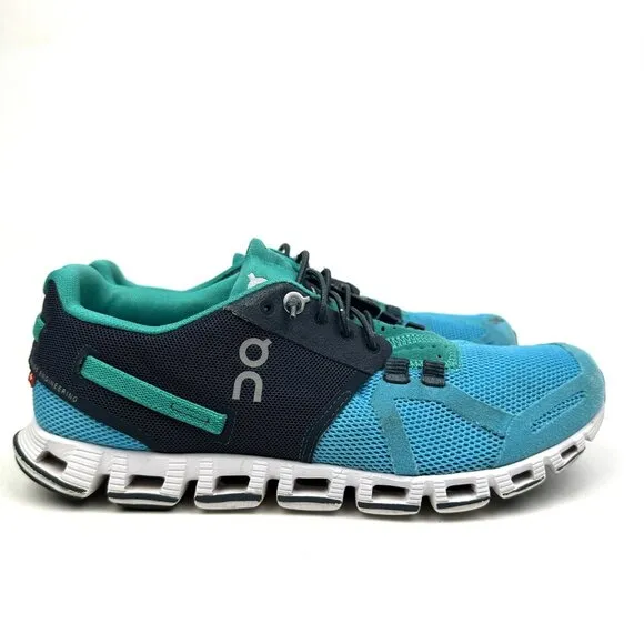 ON Cloud Women's Running Shoes Atoll Green Turquoise Blue Size 7