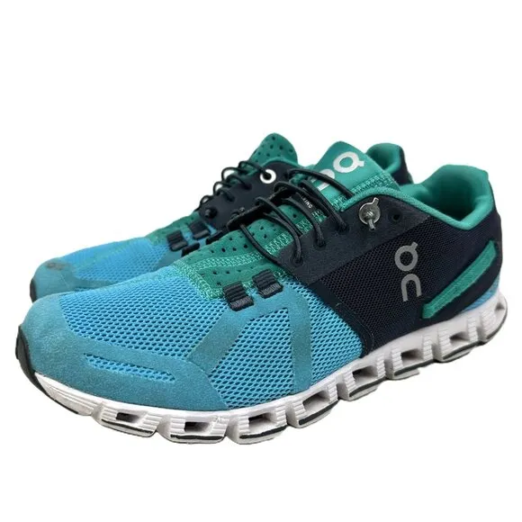 ON Cloud Women's Running Shoes Atoll Green Turquoise Blue Size 7