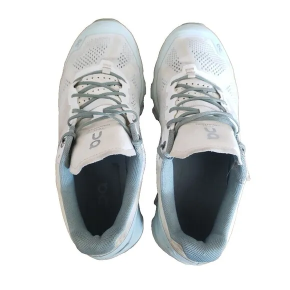 On Cloudventure white moss women sneakers running/trail shoes Size 8.5