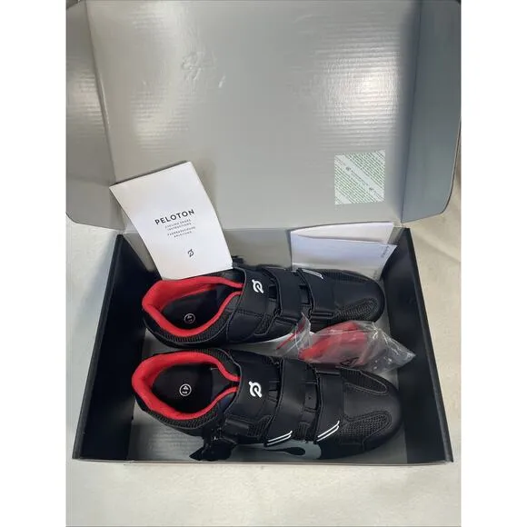 Peloton Cycling Shoes, Peloton Bike &amp; Bike  w Bike Cleats Sz 41- New In Box