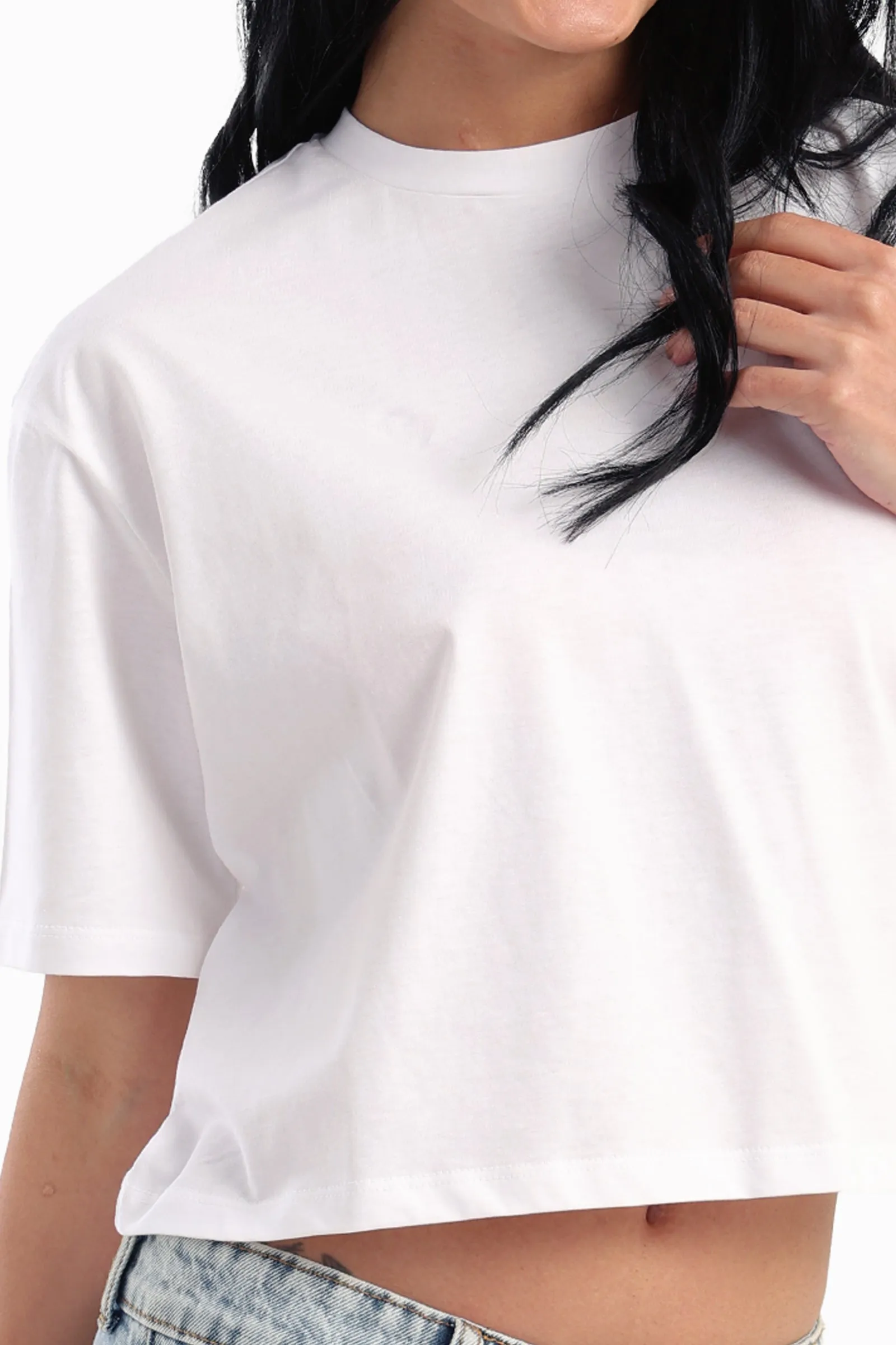 Plain Crop T-Shirt